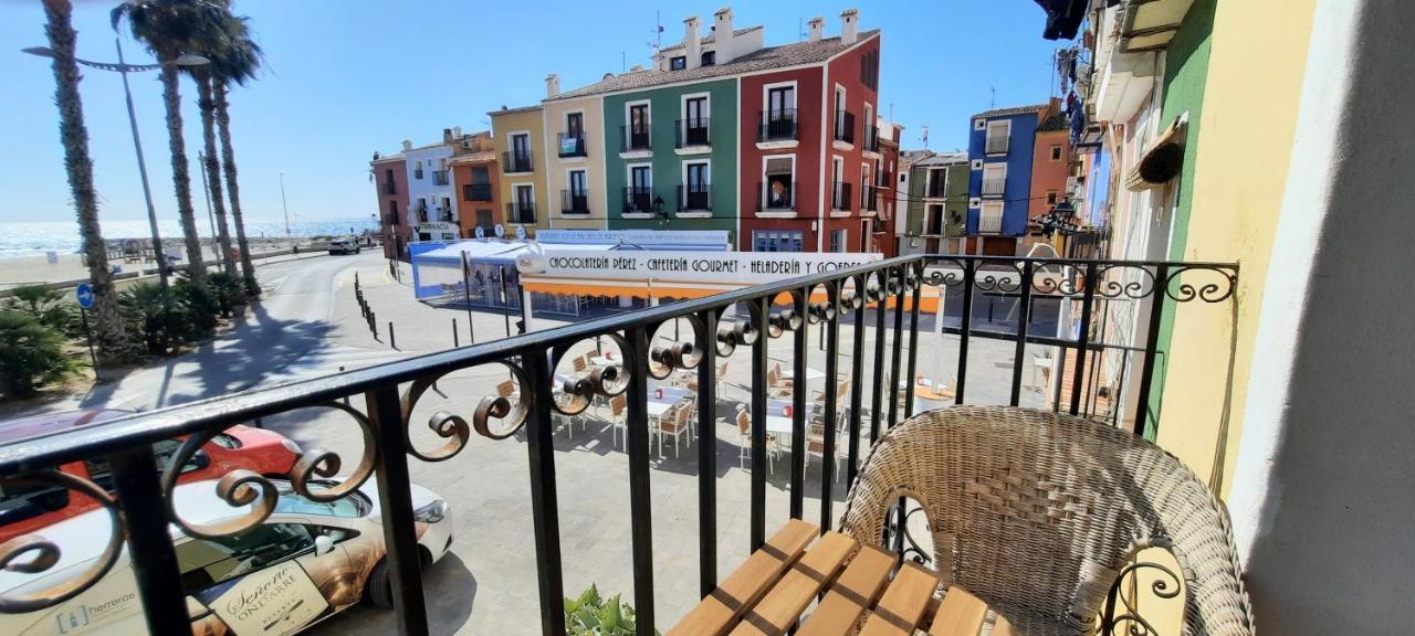Ar28-1, Coqueto Apartamento En Primera Linea De Playa Villajoyosa Dış mekan fotoğraf