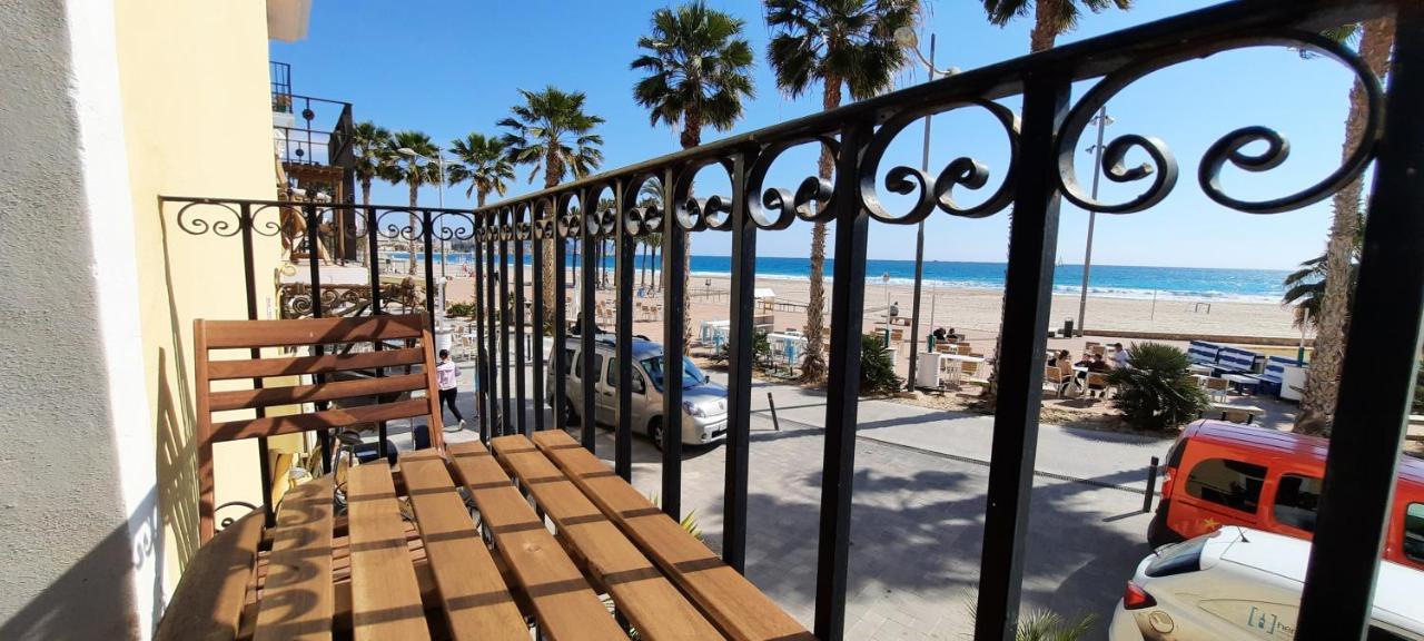 Ar28-1, Coqueto Apartamento En Primera Linea De Playa Villajoyosa Dış mekan fotoğraf
