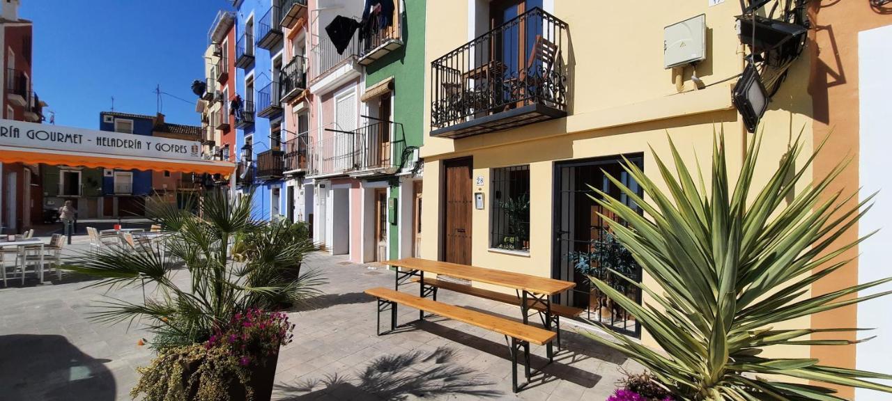 Ar28-1, Coqueto Apartamento En Primera Linea De Playa Villajoyosa Dış mekan fotoğraf