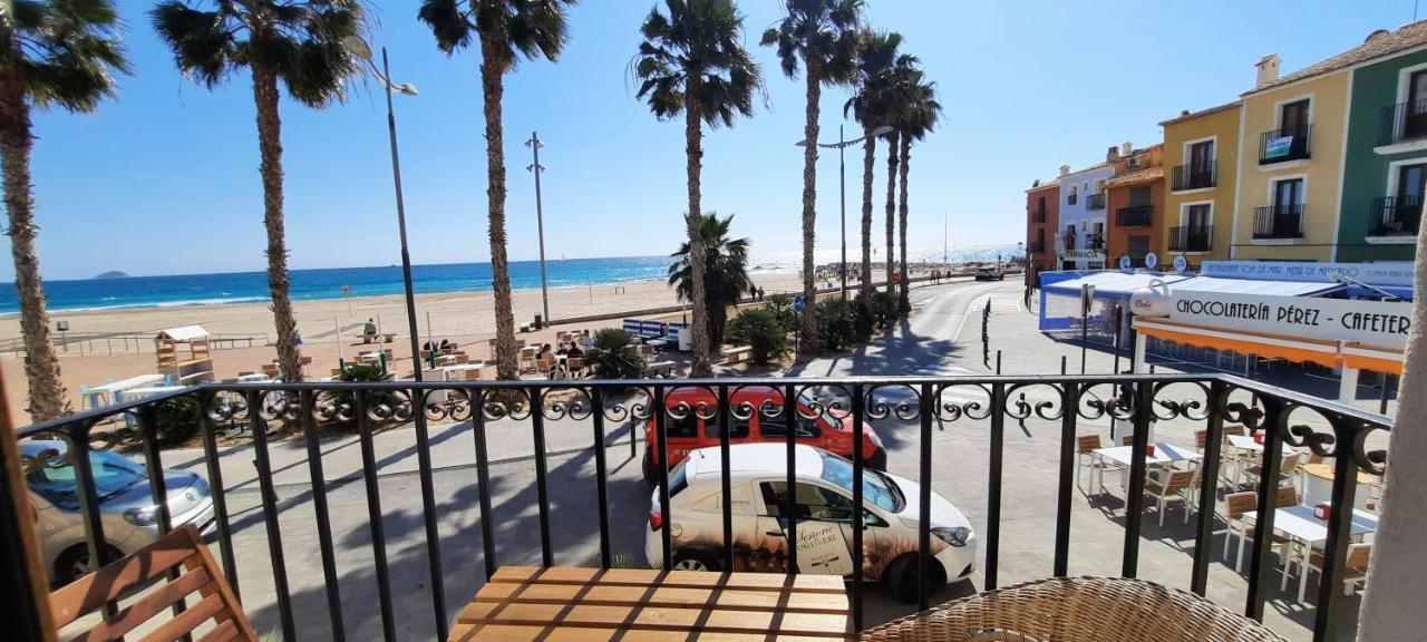 Ar28-1, Coqueto Apartamento En Primera Linea De Playa Villajoyosa Dış mekan fotoğraf